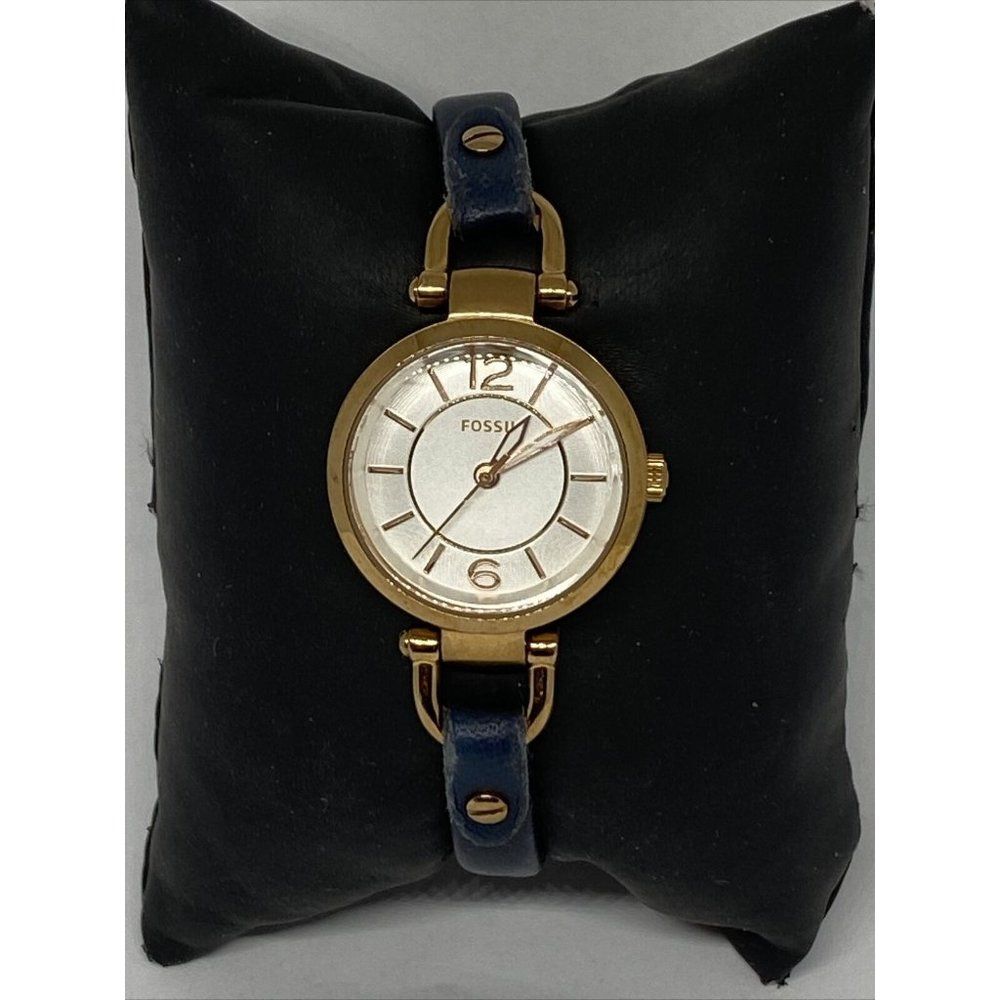Fossil Georgia Mini ES4026 Women's Blue Leather An